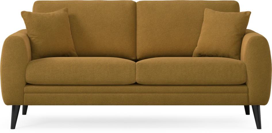 Eden - 2,5-sits soffa - Gul
