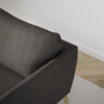 County - 3-sits soffa - Brun
