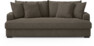 Mila - 3-sits soffa, hel dyna - Brun