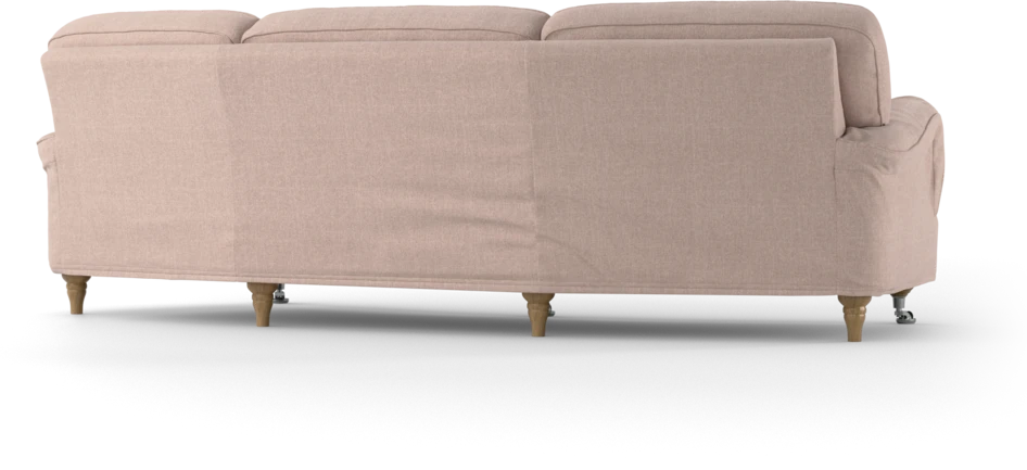 Oxford - 3-sits soffa svängd - Rosa