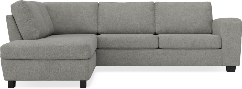 Friday - 2,5-sits soffa med divan vänster - Grå