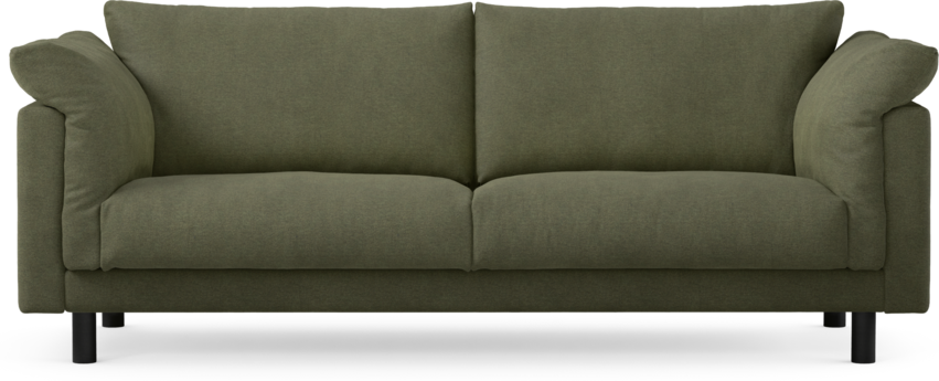 Cherrie - 3-sits soffa, fast klädsel - Grön