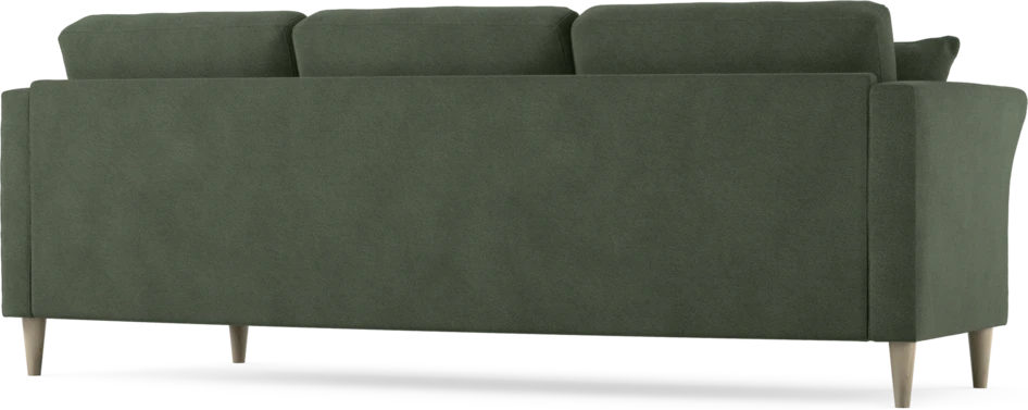 Eden - 3-sits soffa svängd - Grön