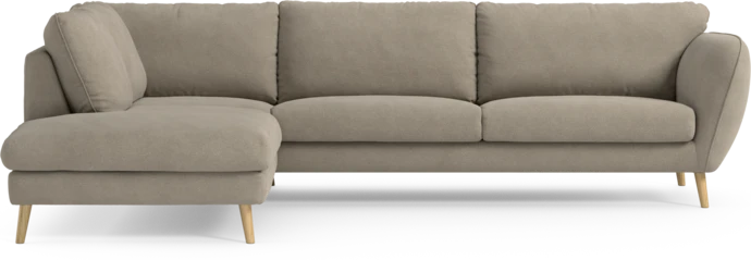 Madison Lux, 3-sits soffa med divan vänster