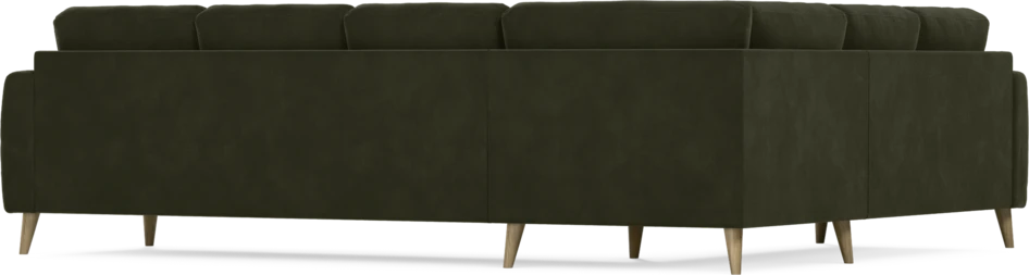 Eden - Hörnsoffa, 2+3-sits - Grön