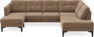 Rio - 3-sits soffa med schäslong vänster och divan höger - Beige