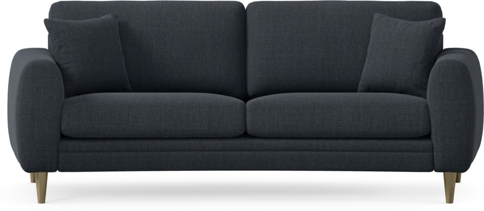 Eden - 2,5-sits soffa svängd - Blå