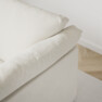Cherrie - 3-sits soffa med kappa - Vit