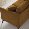 Eden - 3-sits soffa med schäslong - Gul