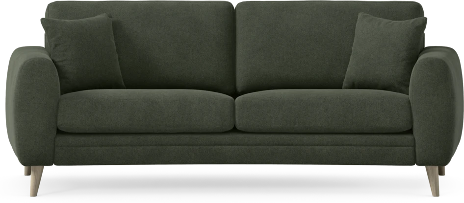 Eden - 2,5-sits soffa svängd - Grön