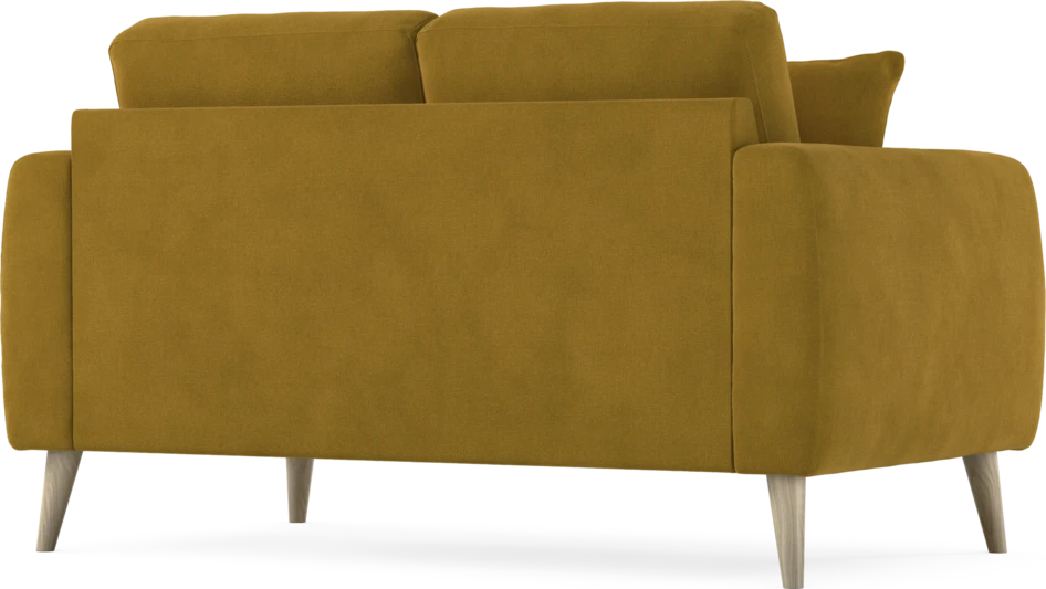 Eden - 2-sits soffa - Gul