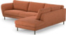 Madison Lux - 3-sits soffa med divan höger - Orange