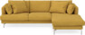 Harper - 4-sits med schäslong höger  - Gul