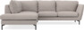 Madison - 2-sits soffa med divan vänster - Beige