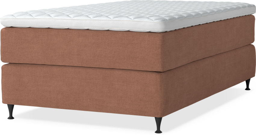 Delux Exclusive - Kontinentalsäng, enkelsäng 120 cm med bäddmadrass