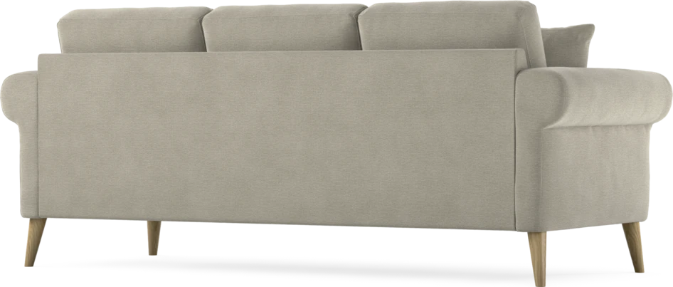 Eden - 3-sits soffa - Brun