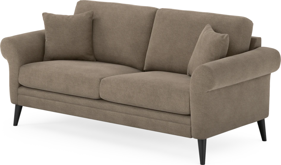 Eden - 2,5-sits soffa - Brun