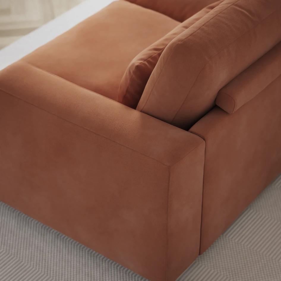 Noma - 3-sits soffa - Orange