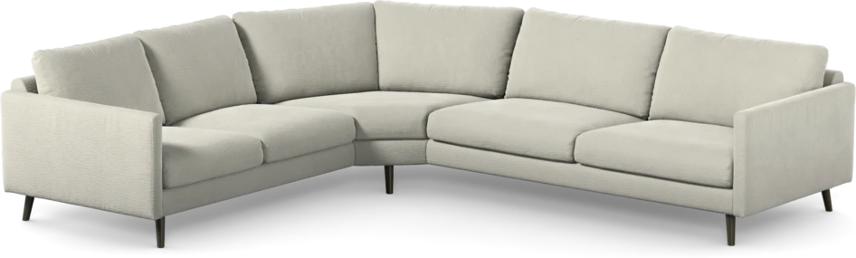 Madison Lux - Hörnsoffa 2+3-sits, hörn 2 - Vit