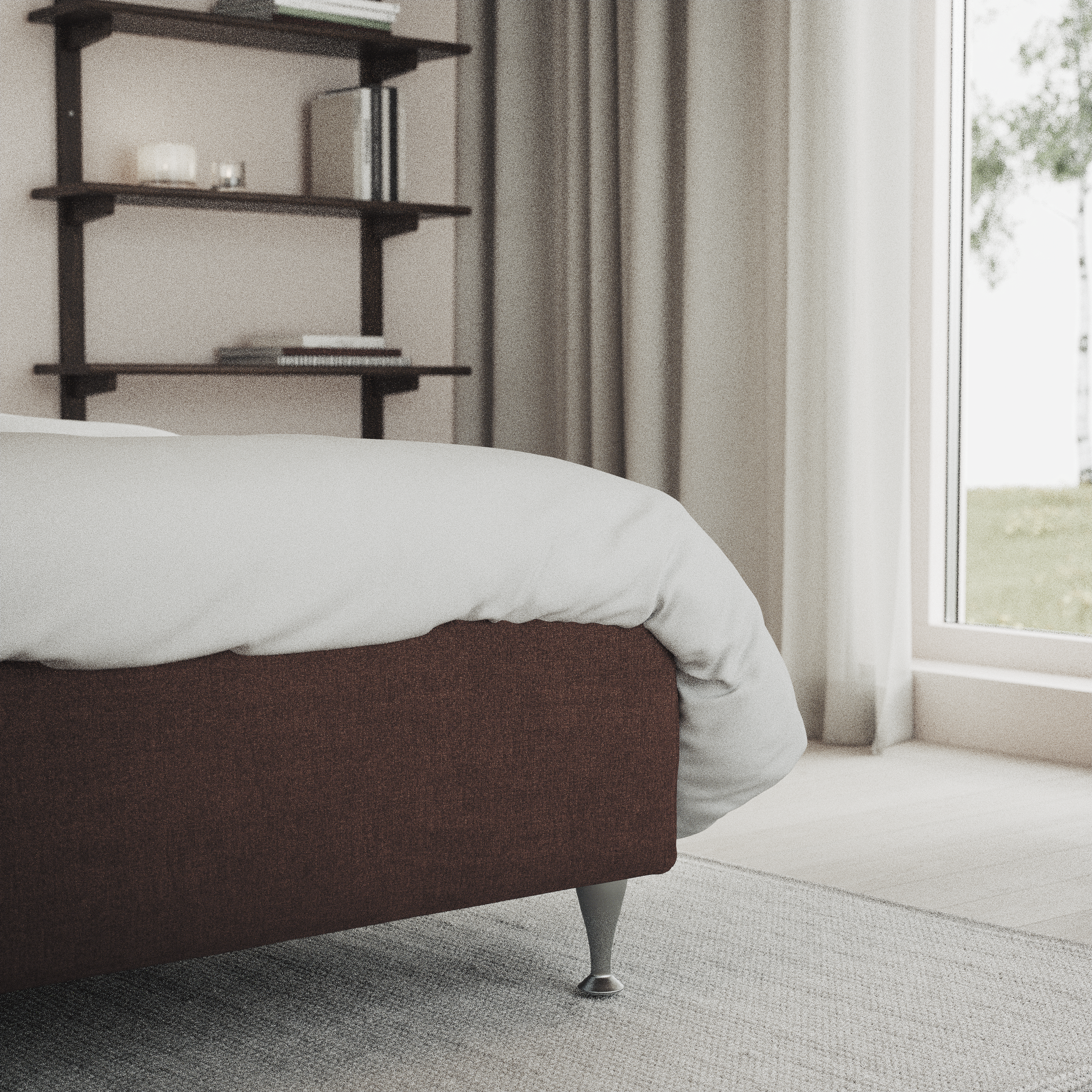 Delux Pikerad Låg - Sänggavel, 90-210 cm - inspiration