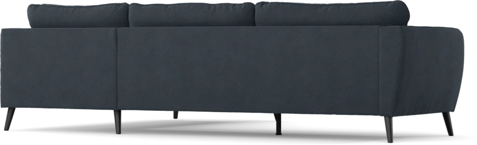 County - 2,5-sits soffa med divan höger - Blå