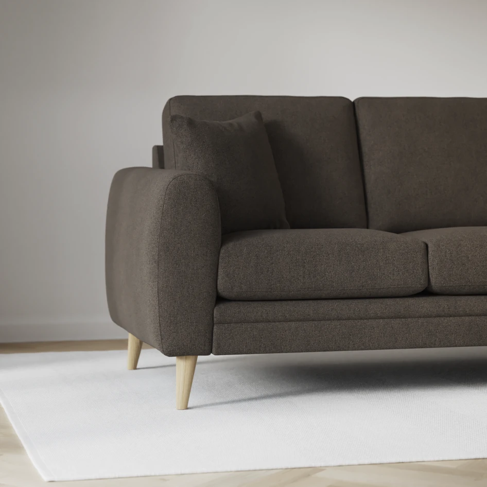 Eden - 2-sits soffa - Brun