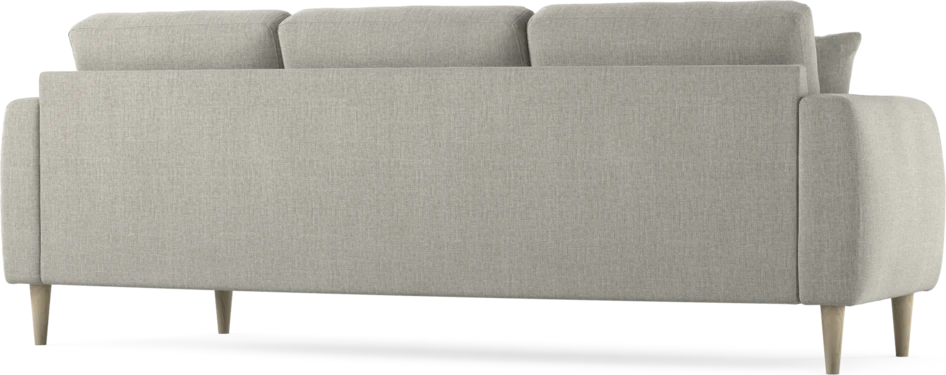 Eden - 3-sits soffa svängd - Grå