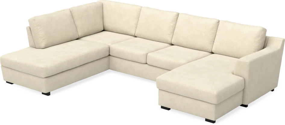 Friday - 3-sits soffa med divan vänster och schäslong höger - Beige