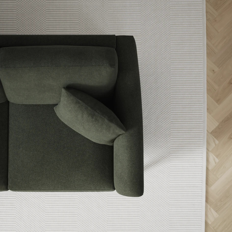 Eden - 3-sits soffa - Grön
