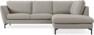 Madison - 2-sits soffa med divan höger - Beige