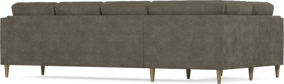 Eden - Hörnsoffa, 1+3-sits - Brun