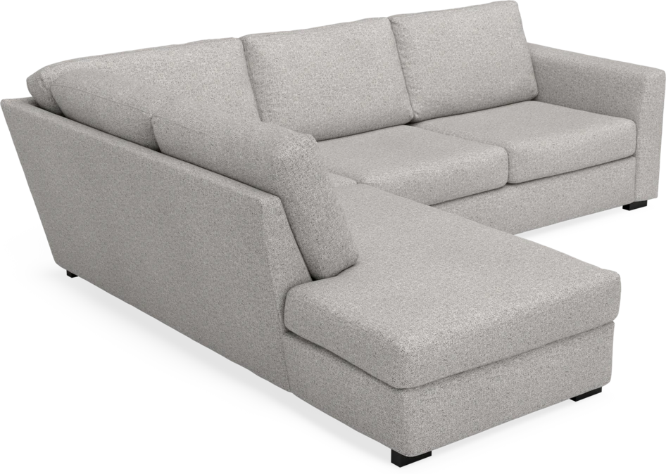 Friday - 2,5-sits soffa med divan vänster - Vit