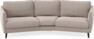Madison - 3-sits soffa svängd, 90 cm - Beige