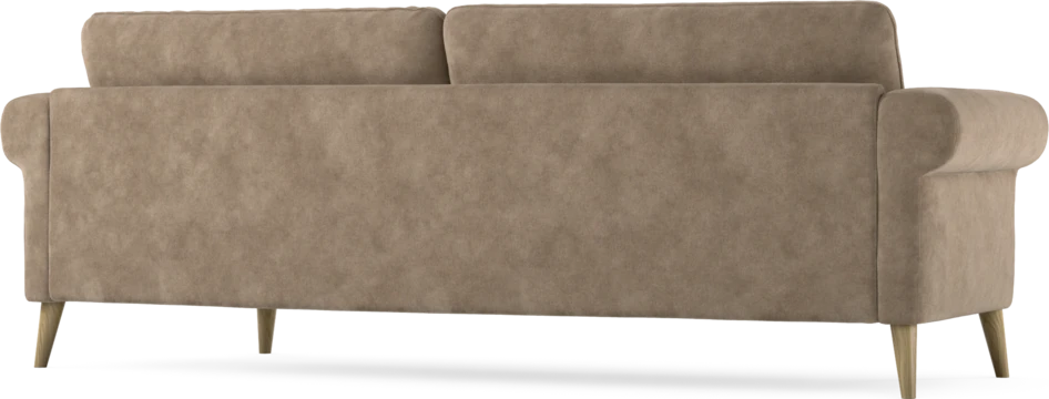 Bridge - 3-sits soffa svängd - Beige