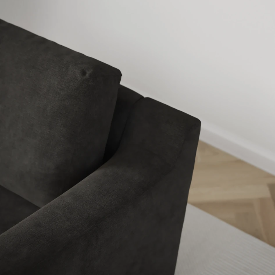 Friday - Hörnsoffa, 3+2-sits - Grå