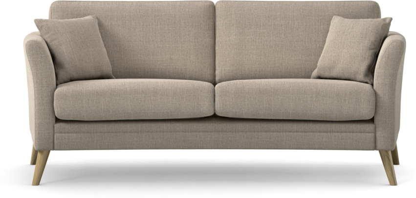 Eden - 2,5-sits soffa svängd - Beige