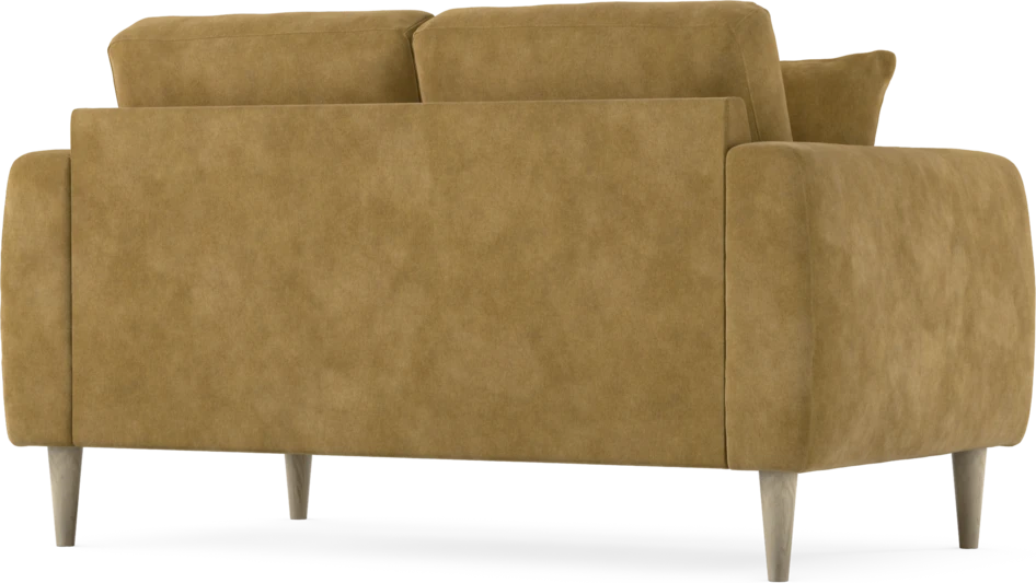 Eden - 2-sits soffa - Gul