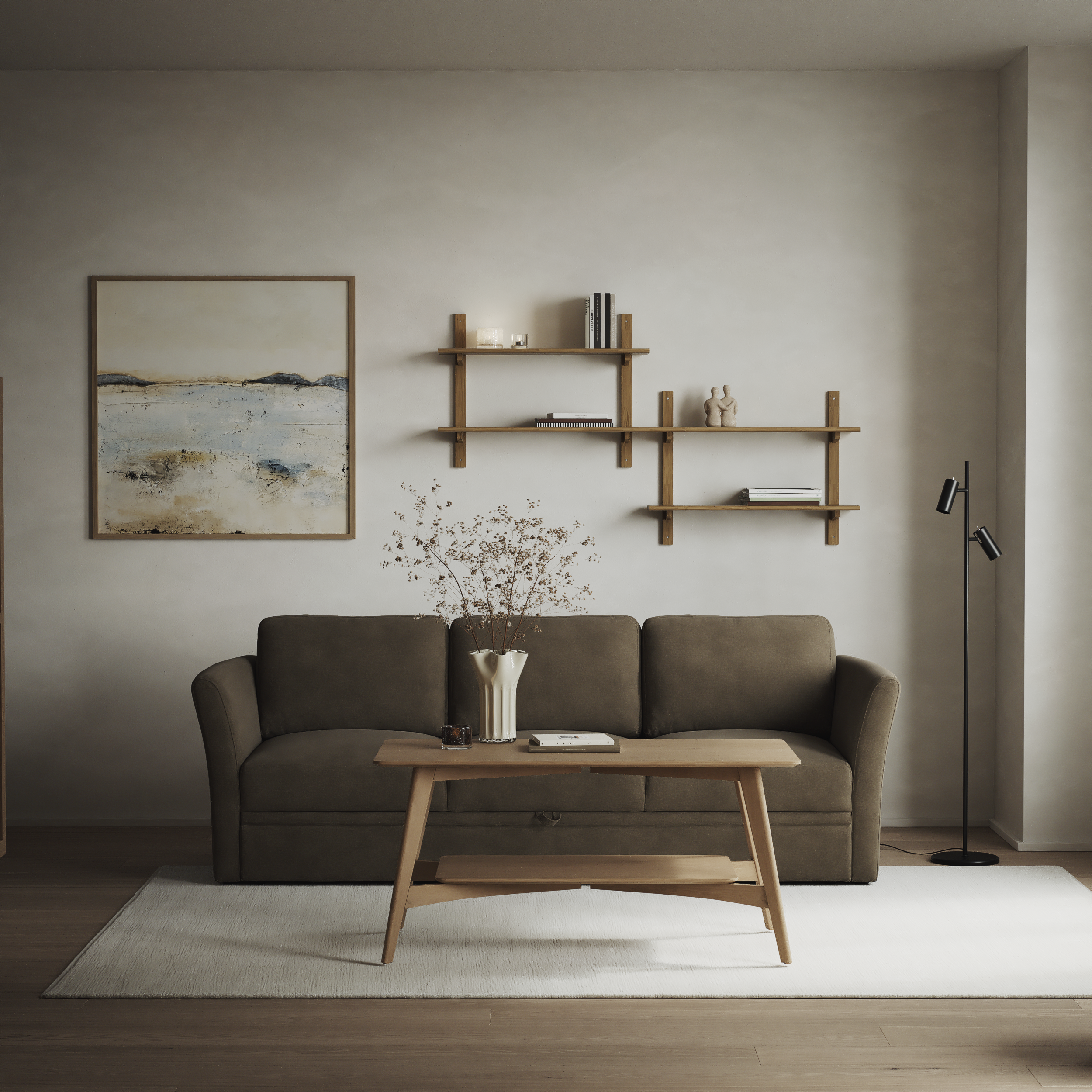Öland - Bäddsoffa 3-sits, längsbäddad - inspiration