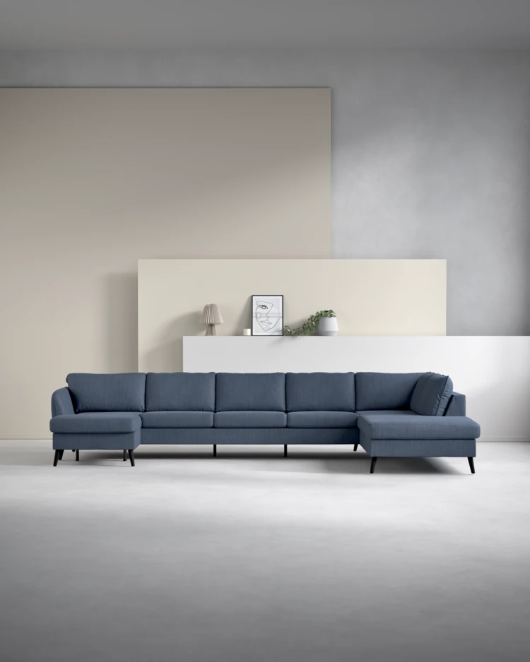 County - 4-sits soffa med schäslong vänster och divan höger - inspiration