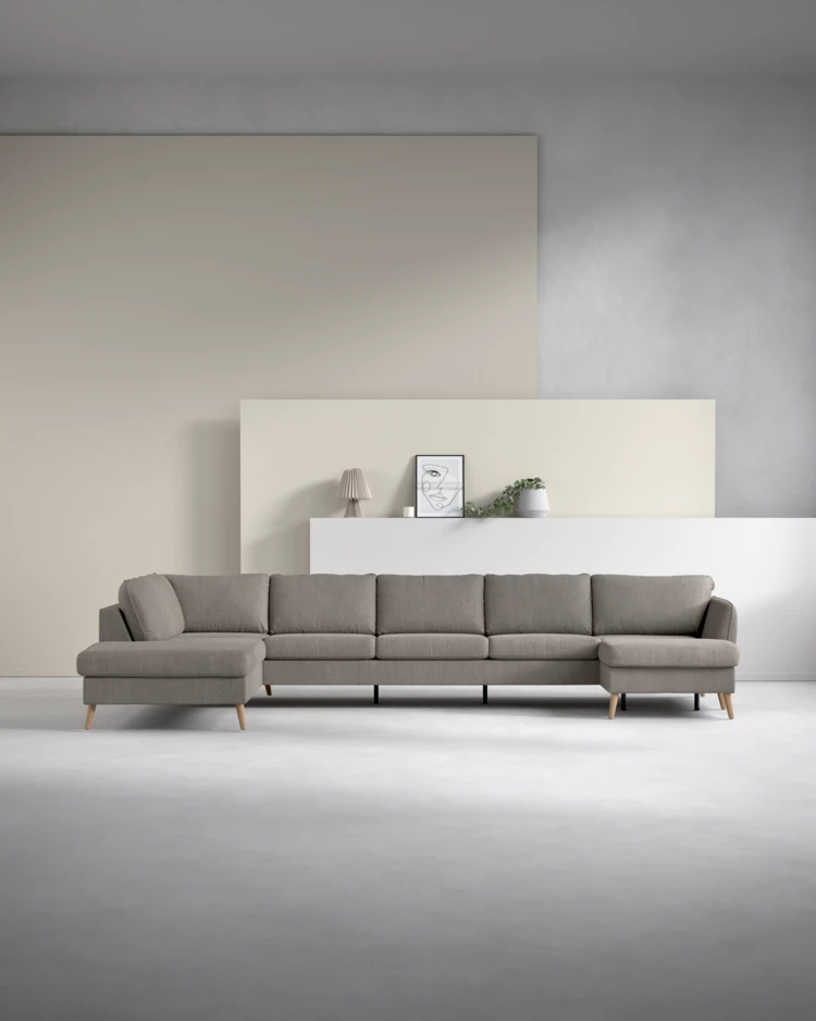 County - 4-sits soffa med divan vänster och schäslong höger - inspiration
