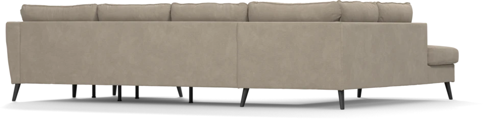 County - 3-sits soffa med divan vänster och schäslong höger - Beige