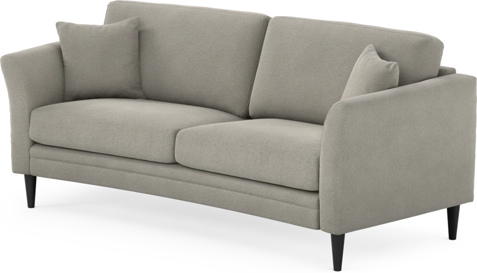 Eden - 2,5-sits soffa svängd - Grå