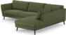 Madison Lux - 3-sits soffa med divan höger - Grön