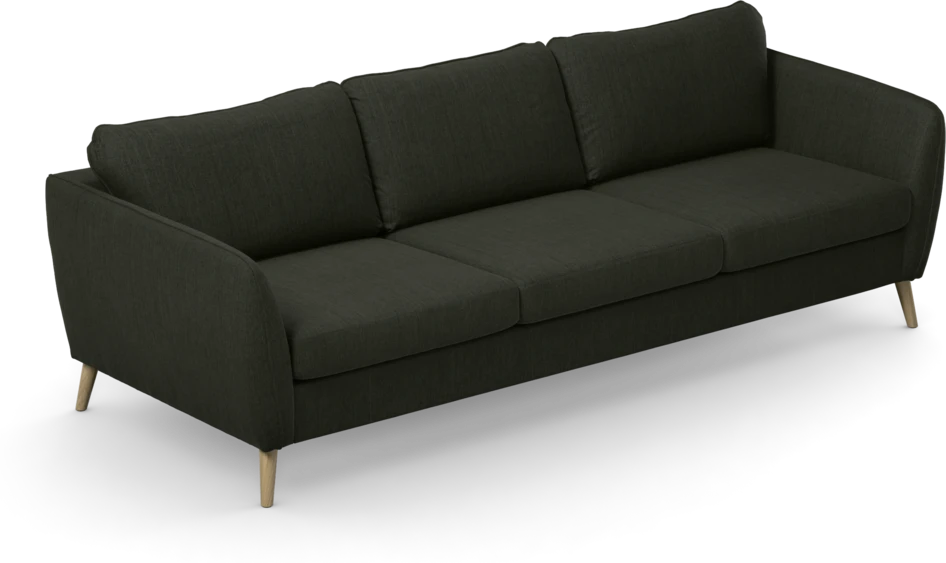 County - 3-sits soffa - Grön