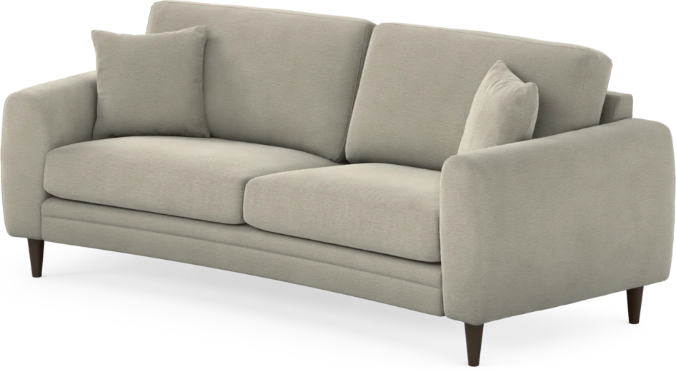 Eden - 2,5-sits soffa svängd - Brun