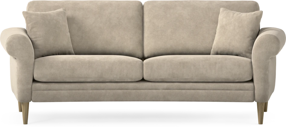 Eden - 2,5-sits soffa svängd - Beige