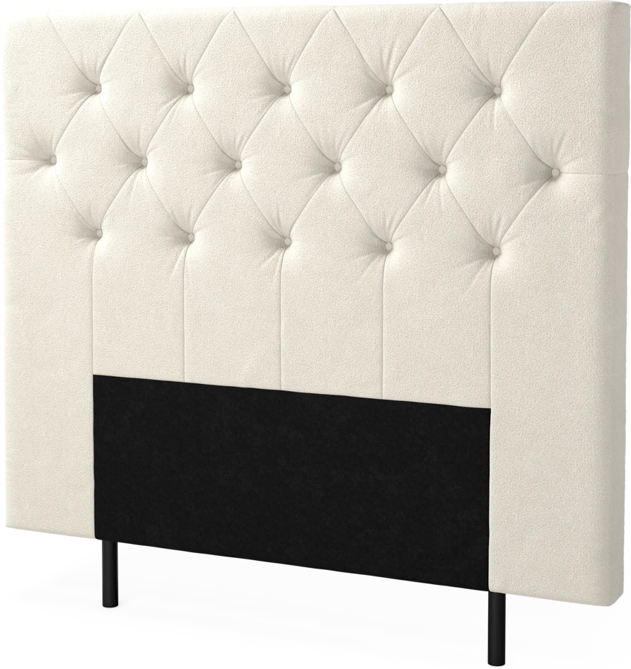 New York pikerad - Sänggavel, 90-210 cm - Beige