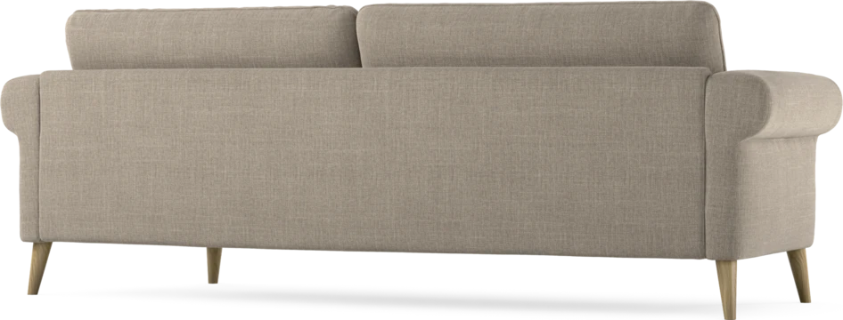 Bridge - 3-sits soffa svängd - Beige