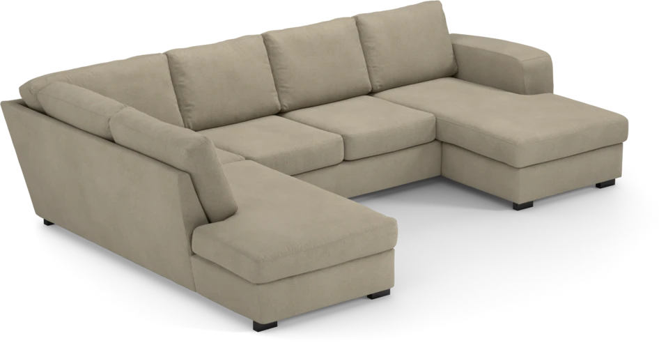 Friday - 3-sits soffa med divan vänster och schäslong höger - Beige