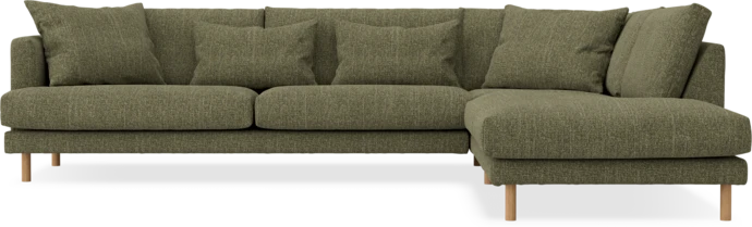 Harper, 3-sits soffa med divan höger